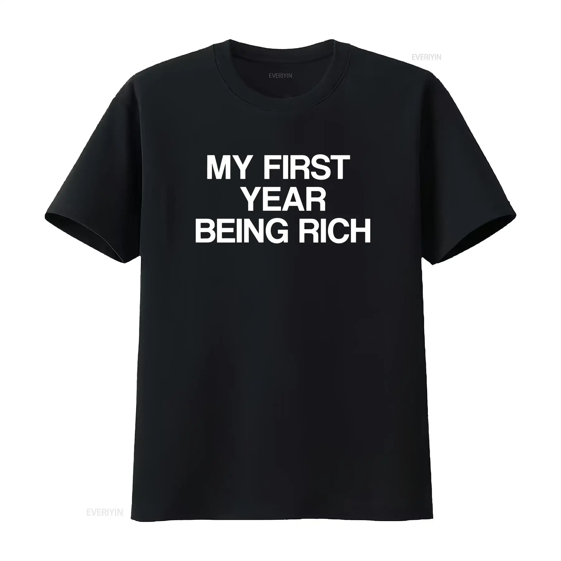 First Year Being Rich T-Shirt: – Luxury Lifestyle Of Celebrities Bewertung und Preis