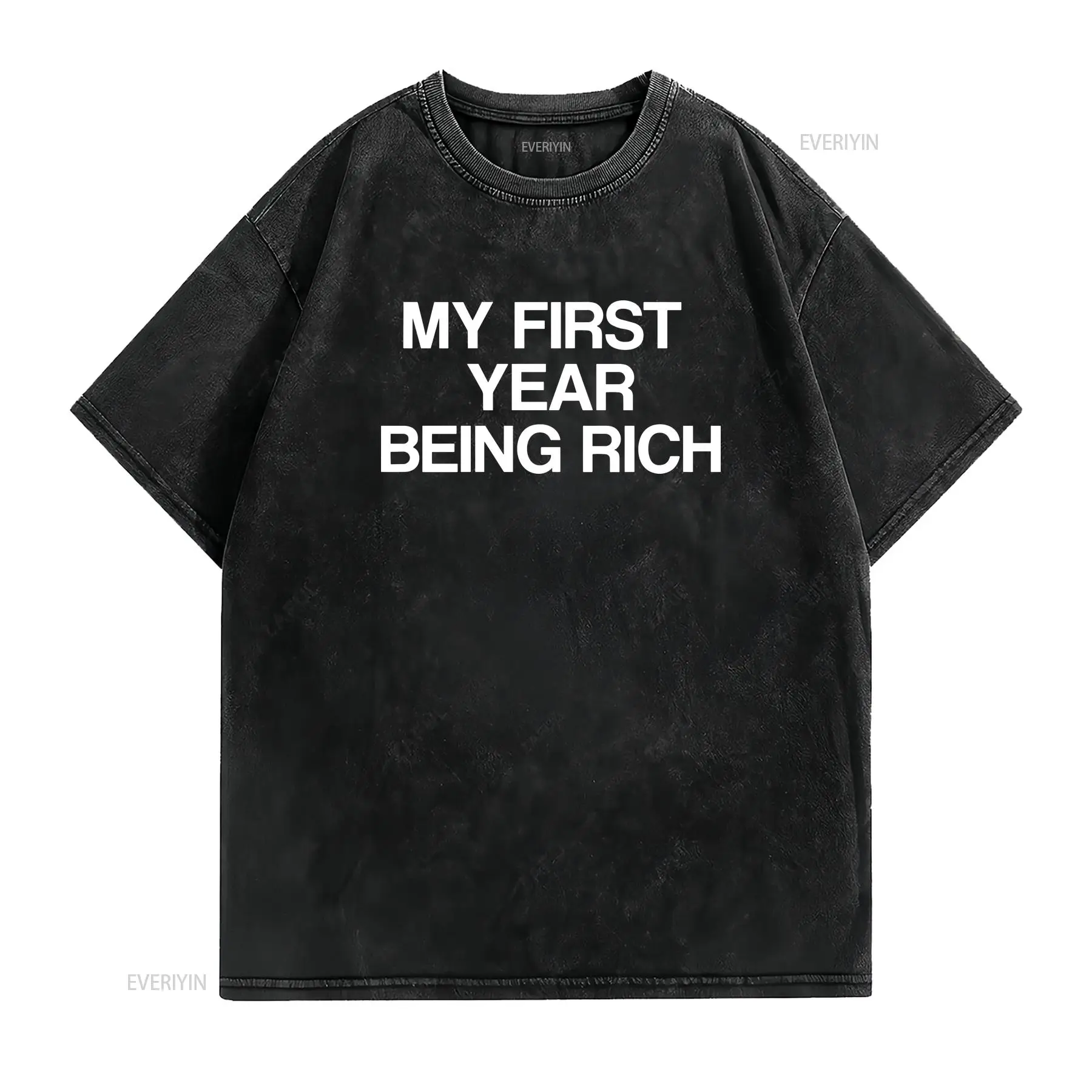 First Year Being Rich T-Shirt: – Luxury Lifestyle Of Celebrities Bewertung und Preis
