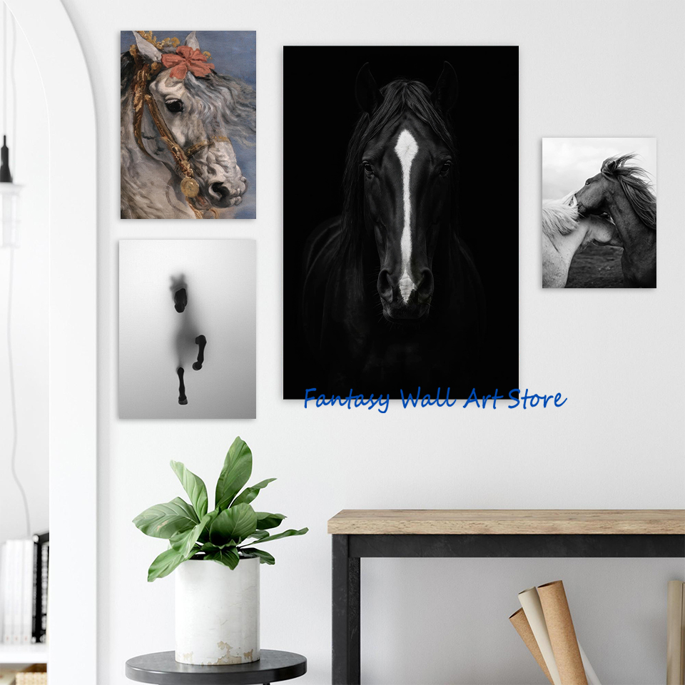 Schwarze Pferdefotos Vintage L – Luxury Lifestyle Pictures Bewertung und Preis