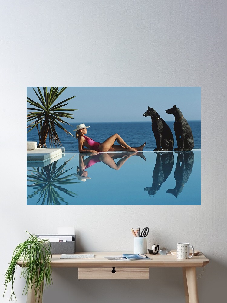 Retro Poolside Host Luxury Lif – Luxury Lifestyle Pictures Bewertung und Preis
